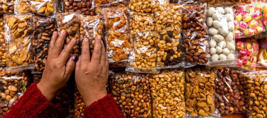 Ecuador Mais - viele Sorten gehören zu jeder Mahlzeit
