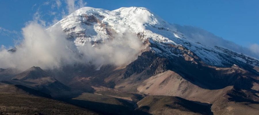 Der höchste Berg Ecuadors - der Chimborazo
