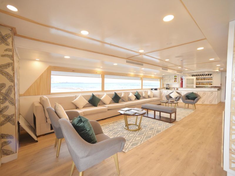 Galapagos cruise Seastar Journey Lounge
