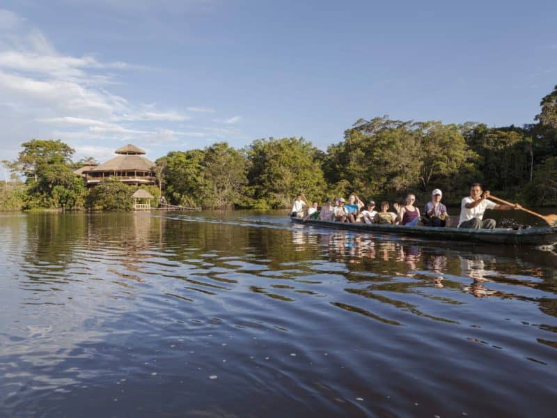 Die Umgebung der "La Selva Lodge" erkunden