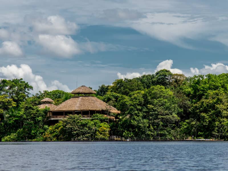 In die Natur eingebettet, die "La Selva Lodge"