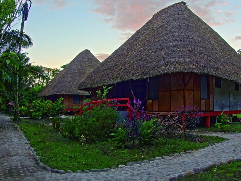 Galapagos PRO Napo Wildlife Center houses