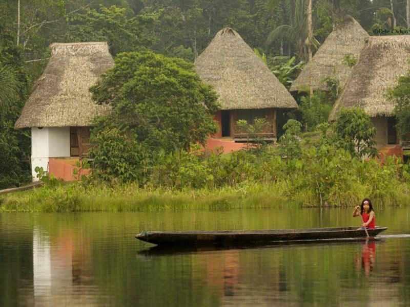 Napo Wildlife Center am Fluss