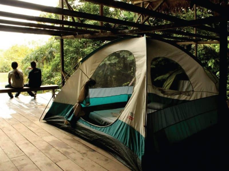 Galapagos PRO Sani Lodge camping