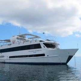 Capacity: 16 passengers, 8 cabins
Built in 2009
7 Crew members
Length: 34 m
Speed: 10 knots
Exclusive liveaboard yacht for smaller groups
Diving instructor and assistant available