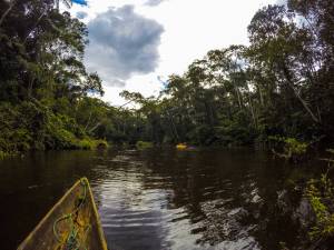 Viele Flusswege führen durch den Amazonas - Ecuador-Reise-Erlebnis Shuar-Gemeinschaft