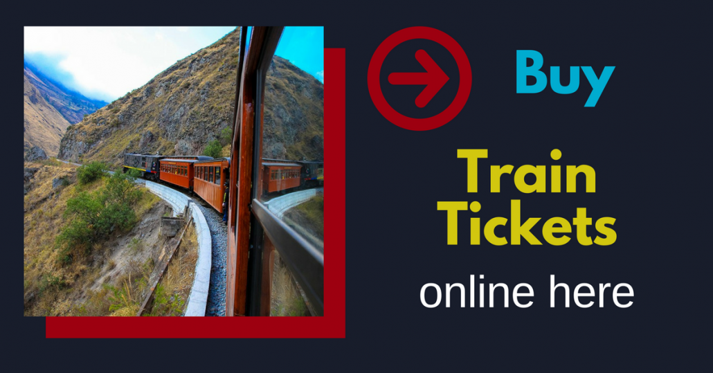 Book here train tickets for Ecuador