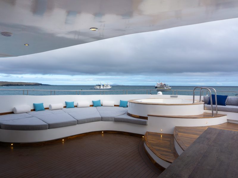 Galapagos cruise Infinity Jacuzzi