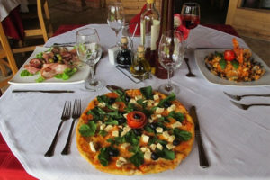 Italinischen Essen in La Floresta